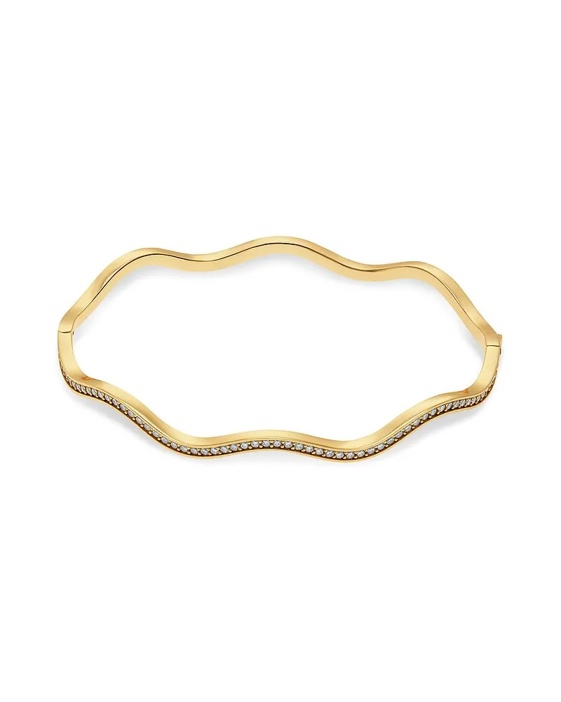 JETTE Armreif WAVES Gelbgold