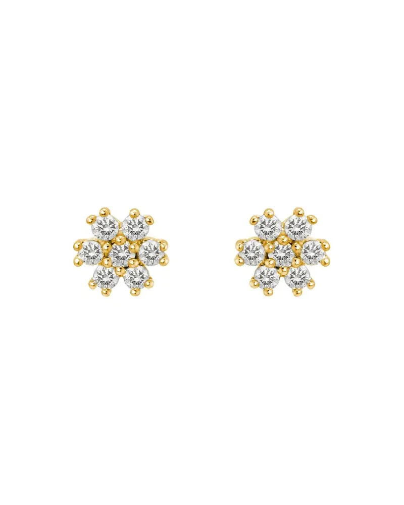 VALERIA Ohrstecker Gelbgold