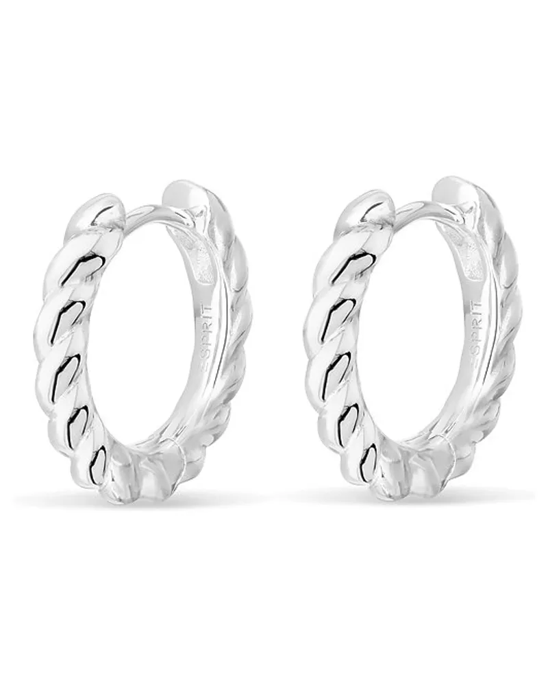 Esprit Creolen Twisted Silber