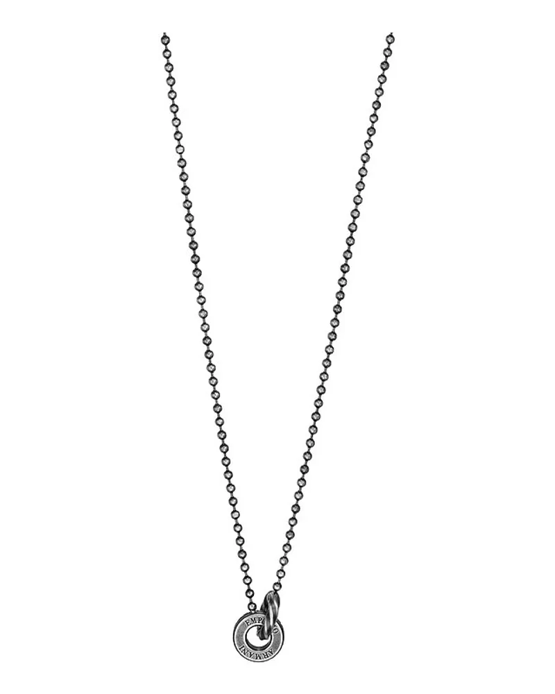 Emporio Armani Kette Anthrazit