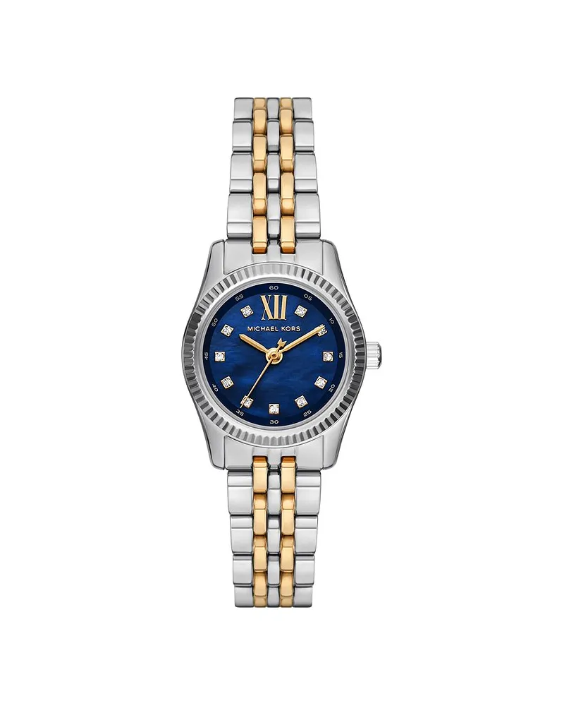 Michael Kors Damenuhr PETITE LEXINGTON Silber