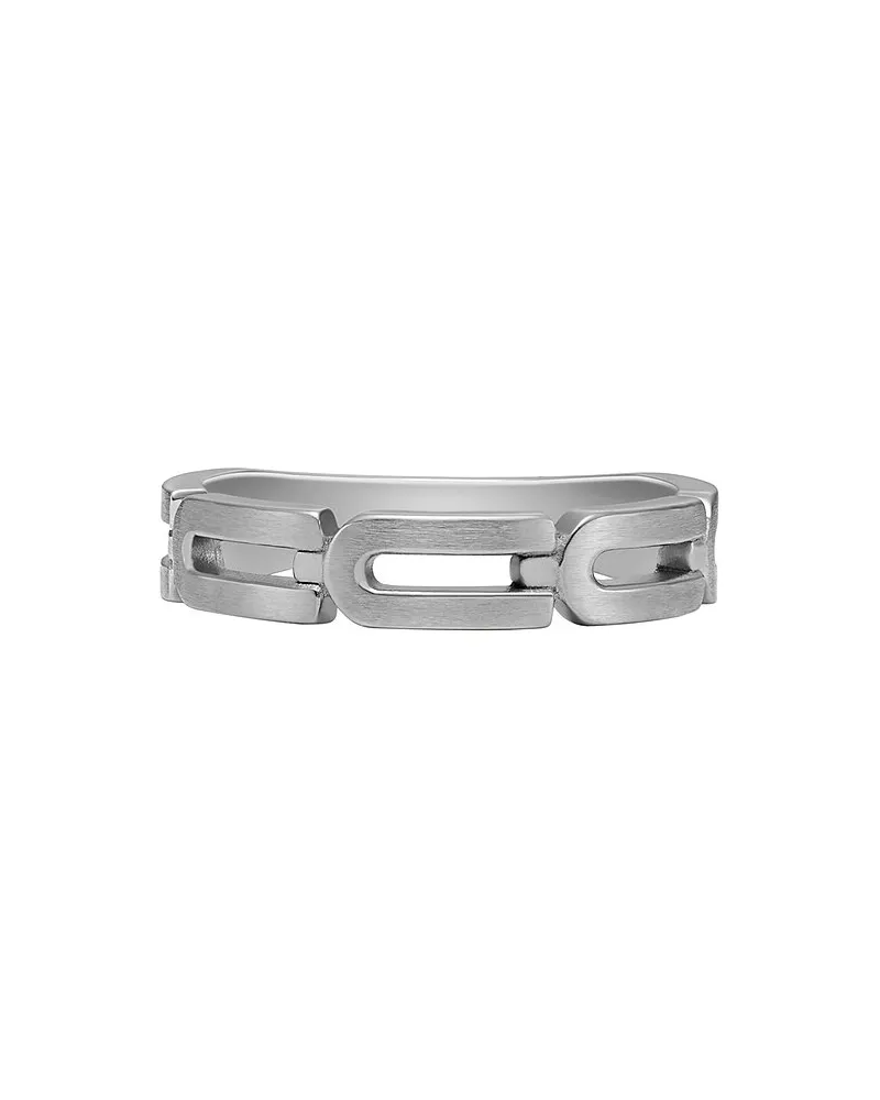 Fossil Herrenring HERITAGE Silber