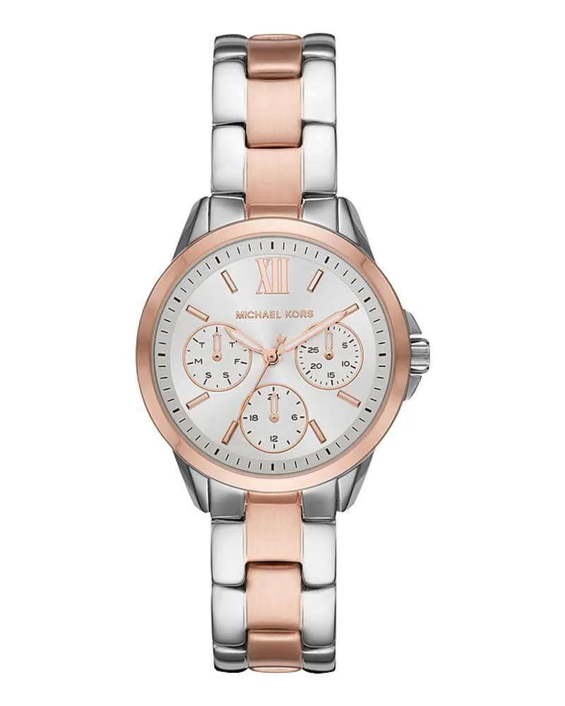 Michael Kors Damenuhr Bradshaw Bicolor