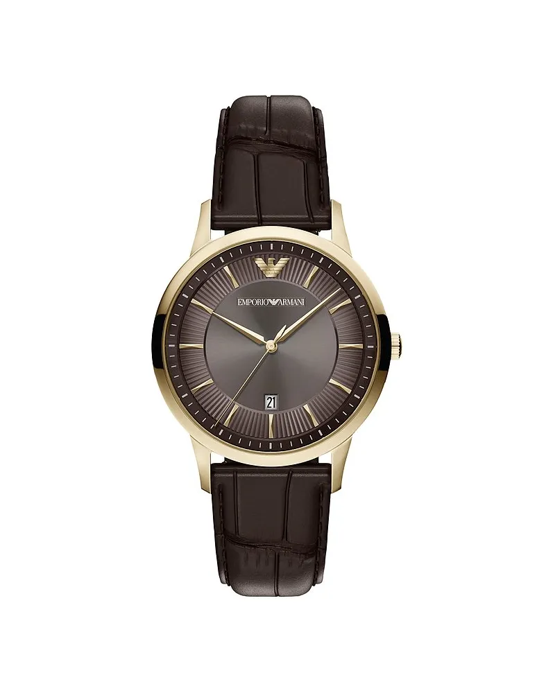 Emporio Armani Herrenuhr Gold