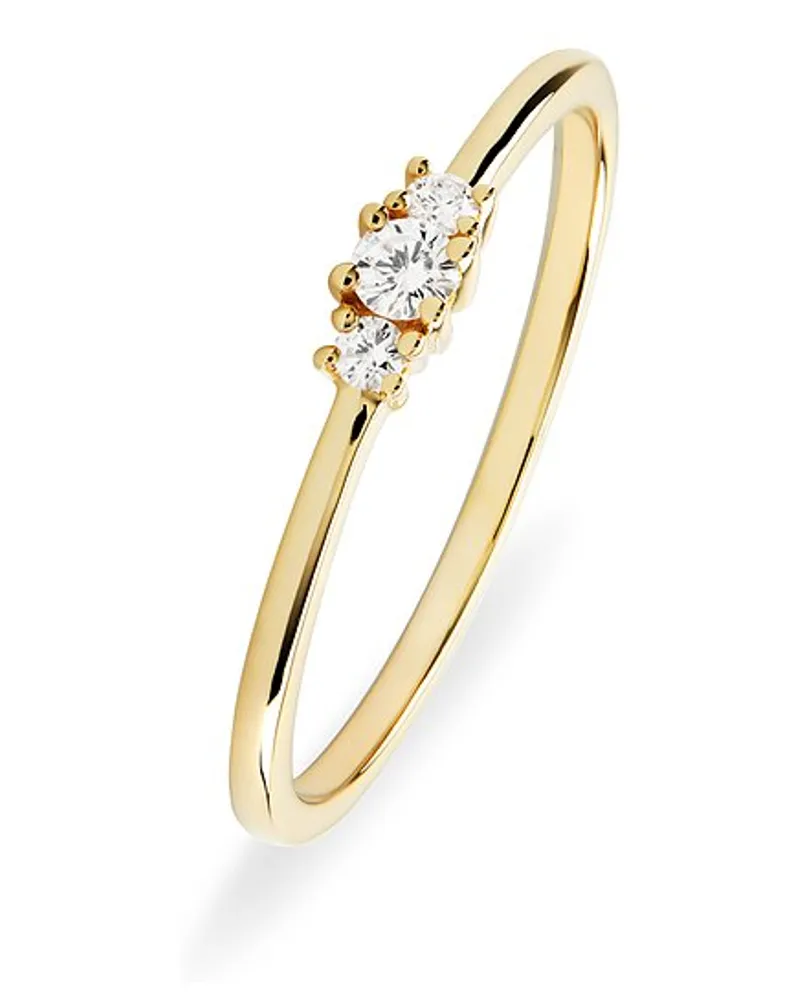 VALERIA Damenring Gelbgold