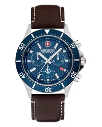 Swiss Military Chronograph Silber