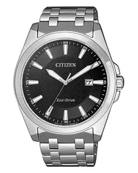 Citizen Herrenuhr Eco Drive Silber