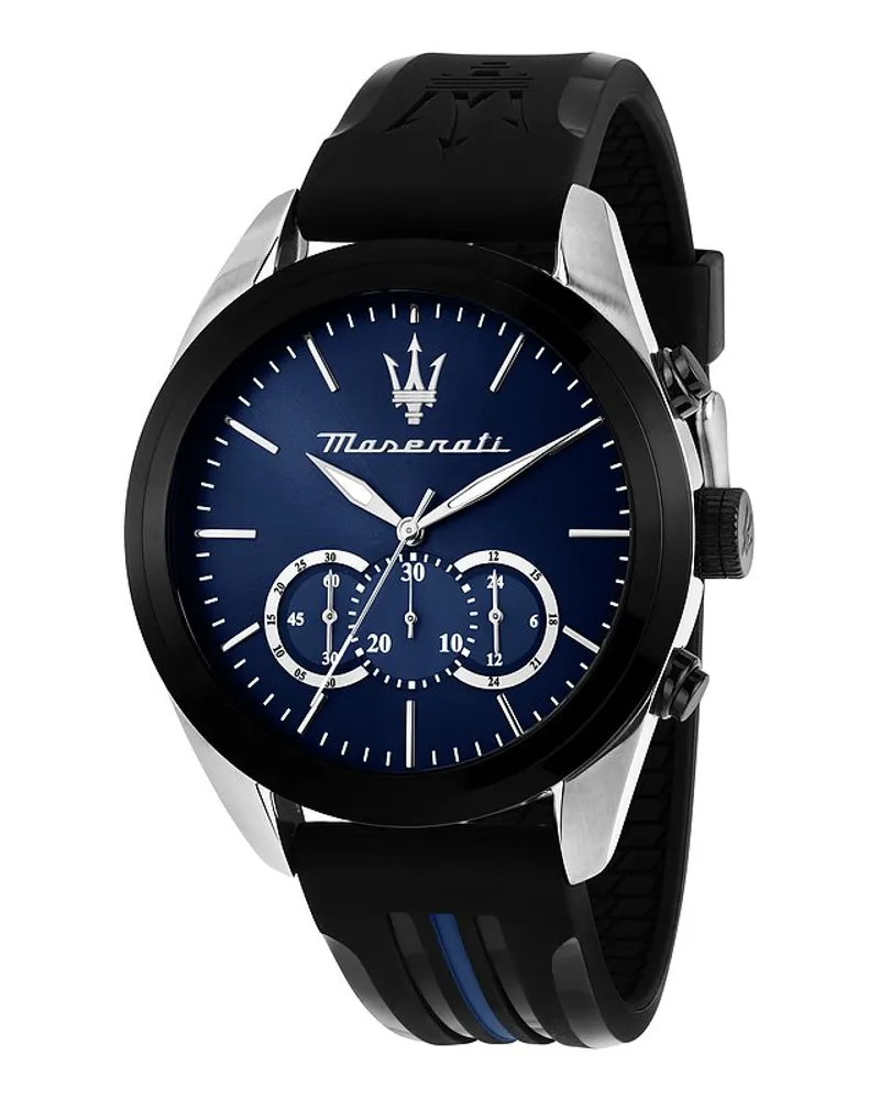 Maserati Chronograph Traguardo Silber