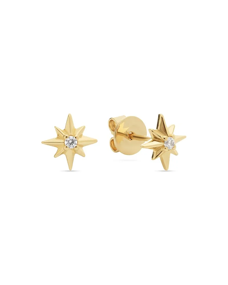 Guido Maria Kretschmer Ohrhänger North Star Gelbgold