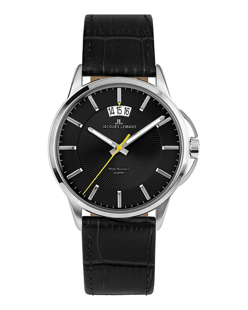 Jacques Lemans Herrenuhr Classic Silber