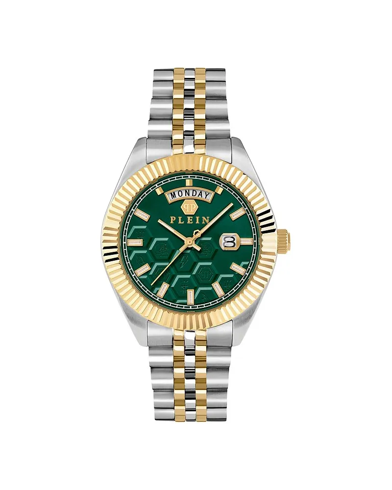 Philipp Plein Herrenuhr PLEINMETER Bicolor