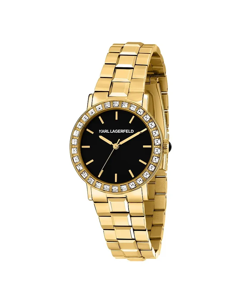 Karl Lagerfeld Damenuhr Gold
