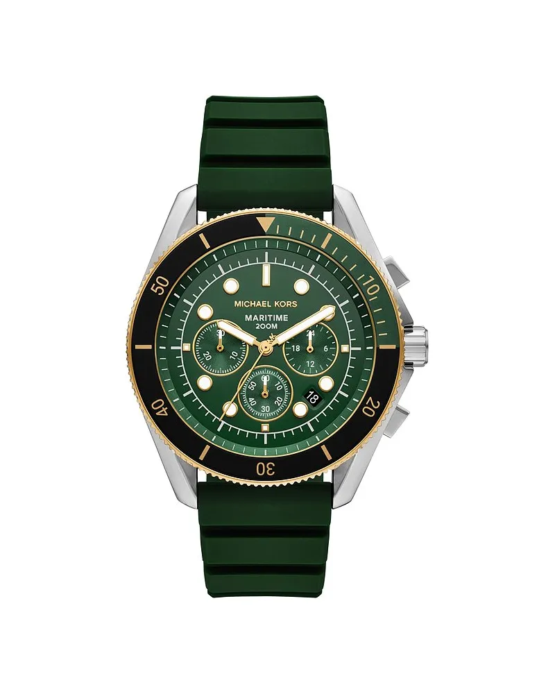 Michael Kors Chronograph Maritime Silber