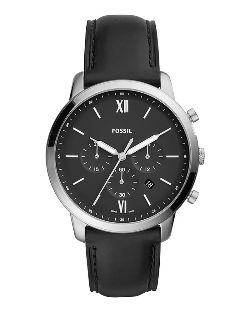 Fossil Chronograph Neutra Silber