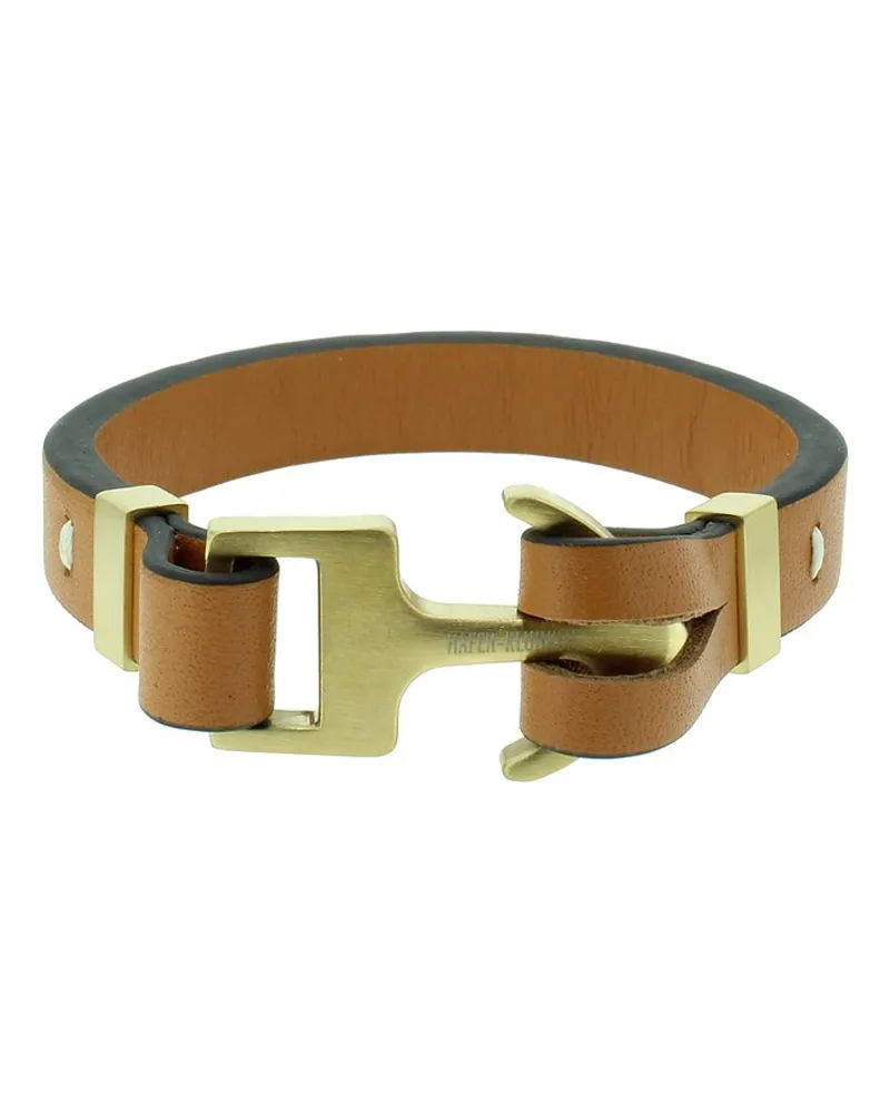 HAFEN-KLUNKER Armband Cognac