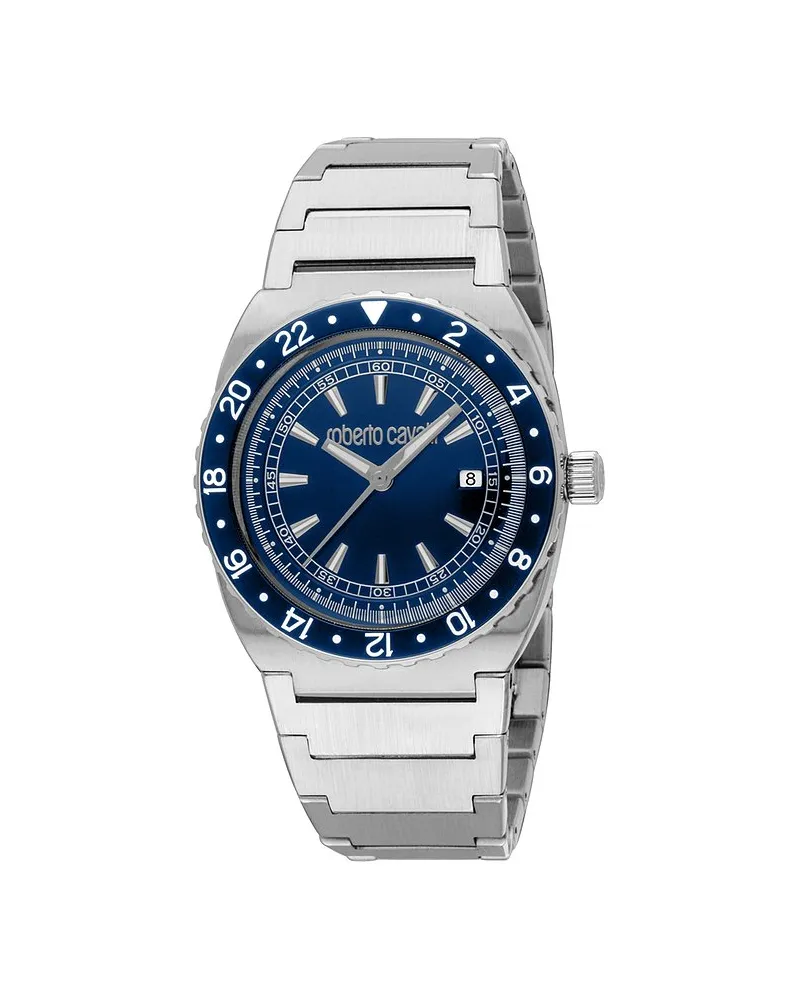 Just Cavalli Herrenuhr Men Silber