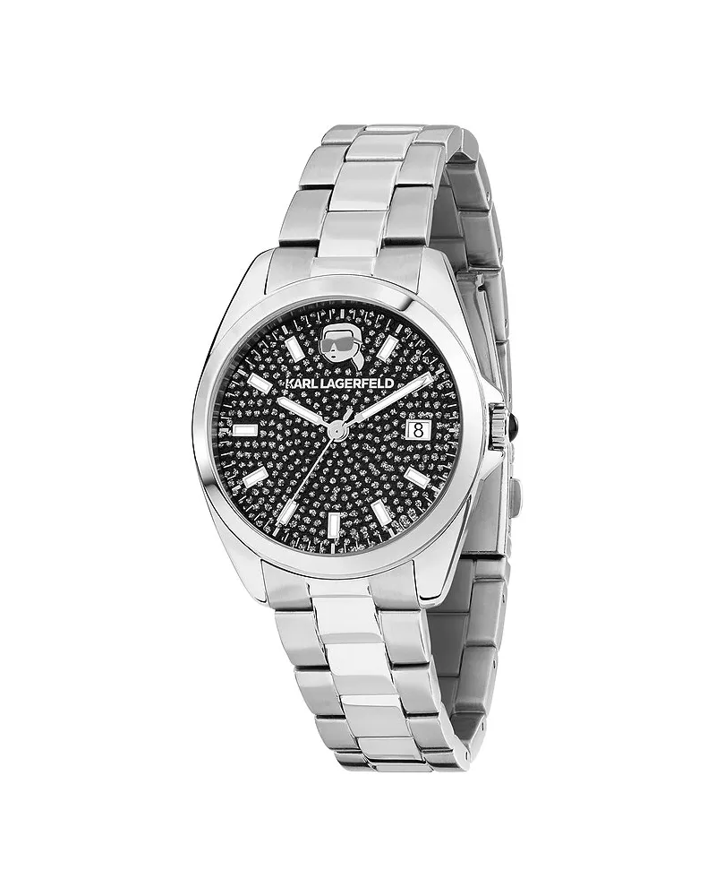Karl Lagerfeld Damenuhr Silber