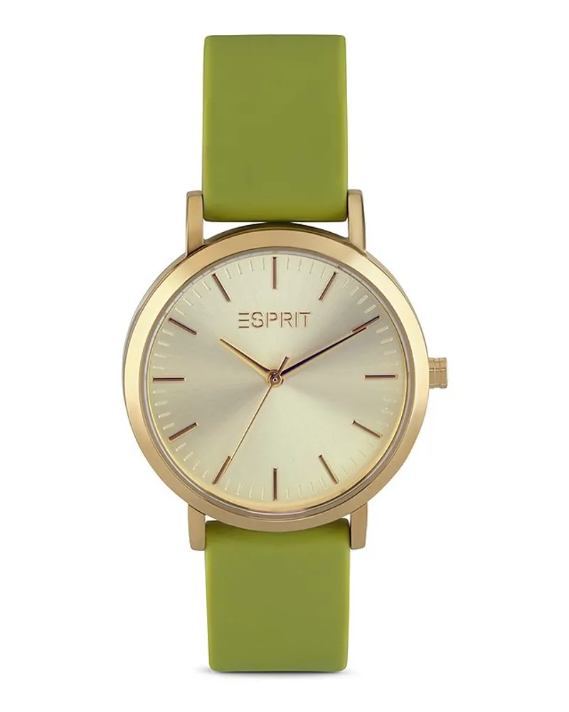Esprit Damenuhr Gelbgold