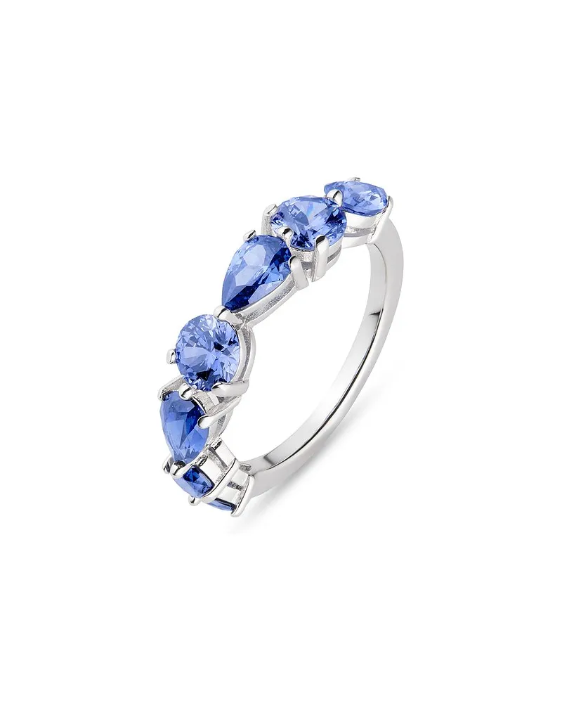 JETTE Damenring CASCADE Blau