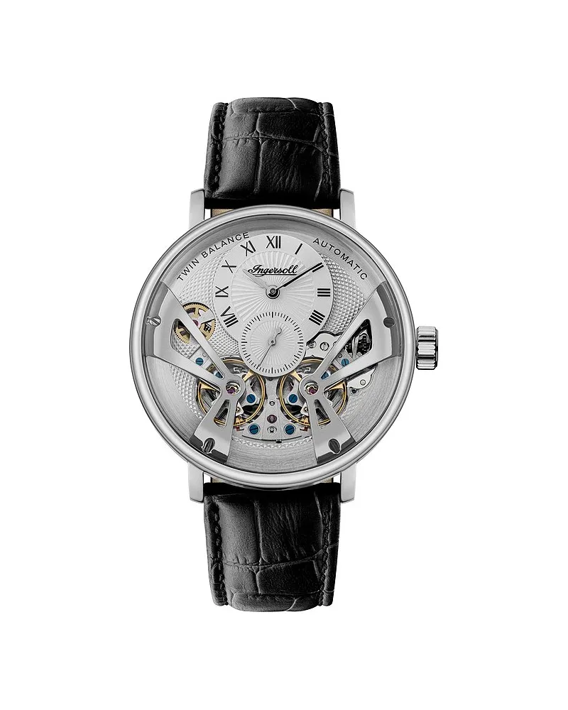 Ingersoll Herrenuhr The Tenessee, 45mm (L Silber
