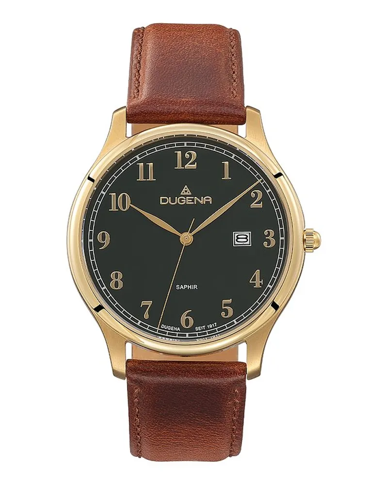 Dugena Herrenuhr Hamburg Gold