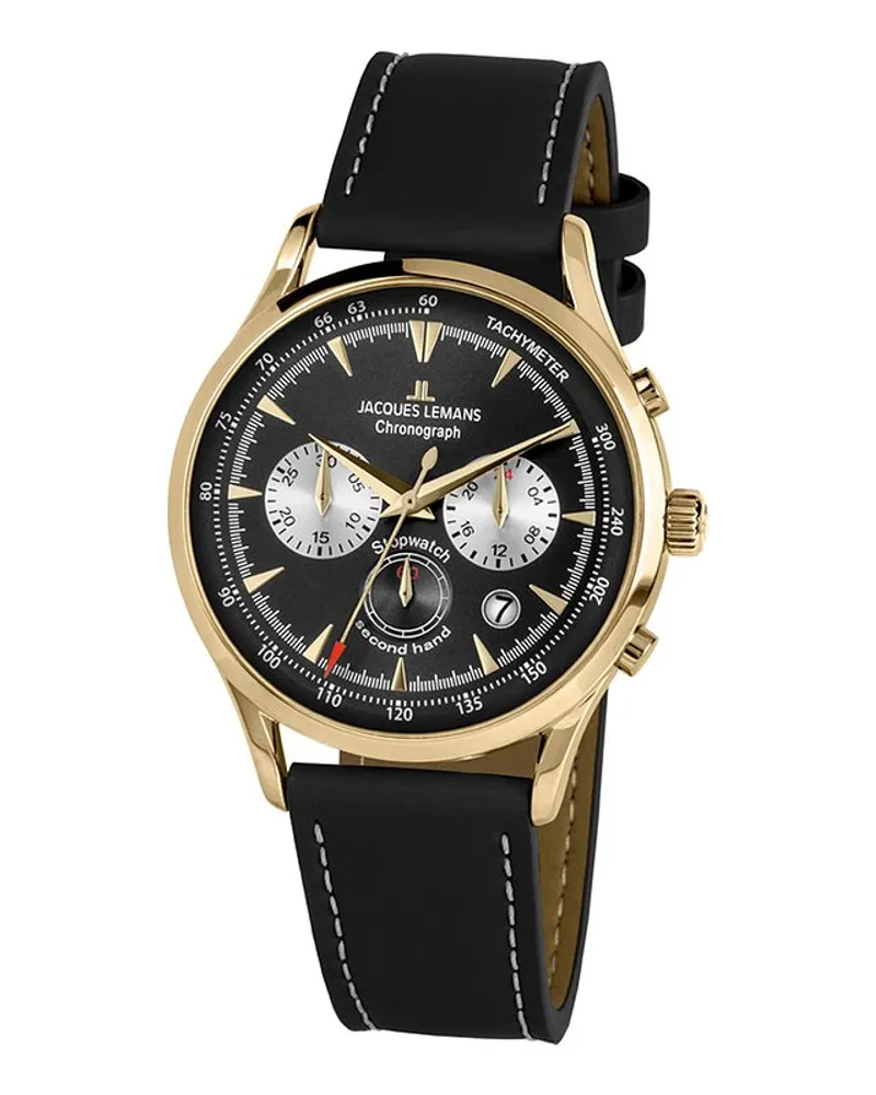 Jacques Lemans Chronograph Retro Classic Gold