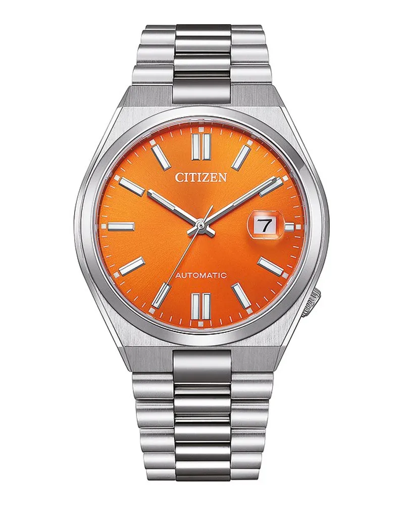 Citizen Herrenuhr Mechanik Silber