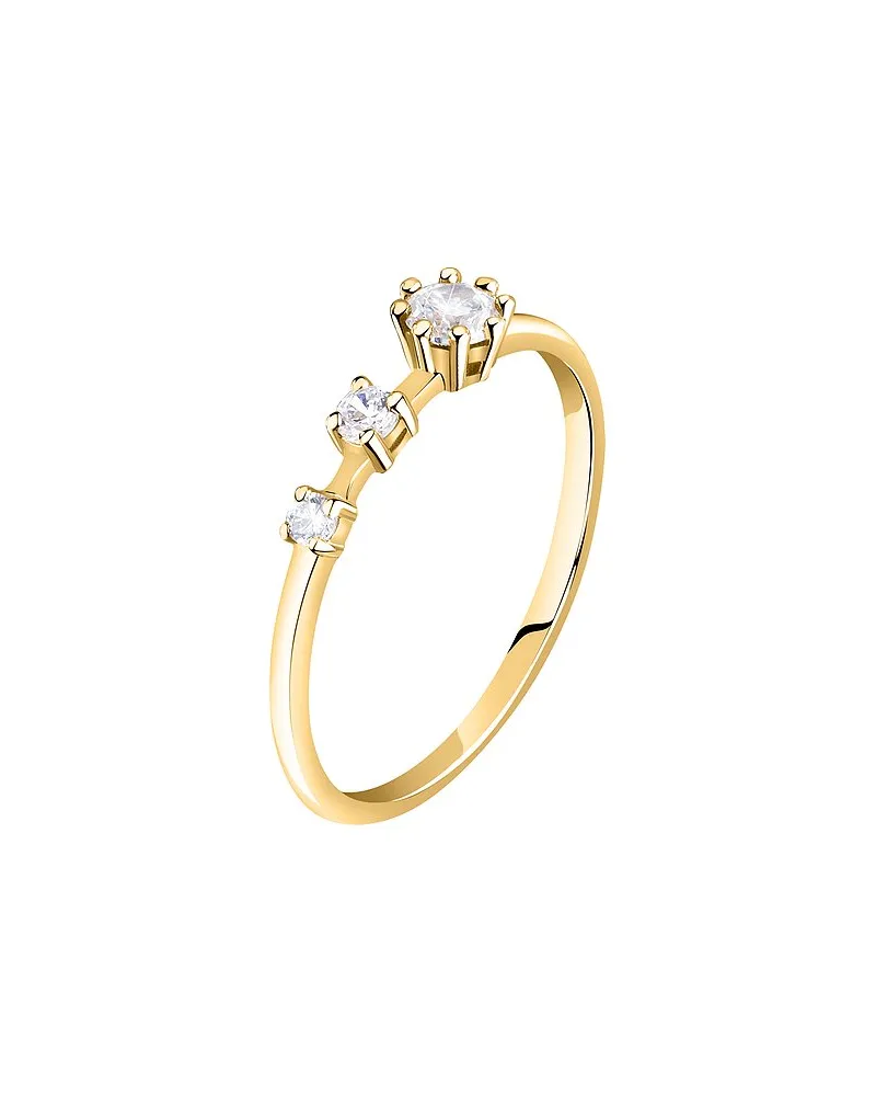 Live Diamond Damenring Gelbgold