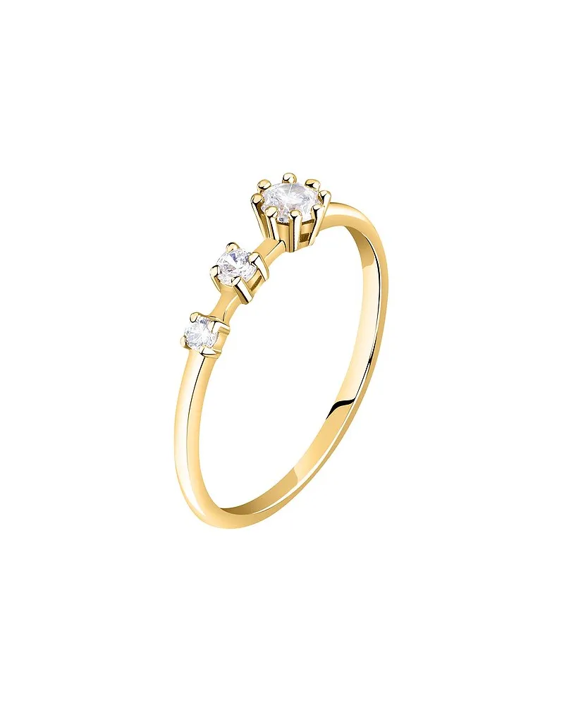 Live Diamond Damenring Gelbgold
