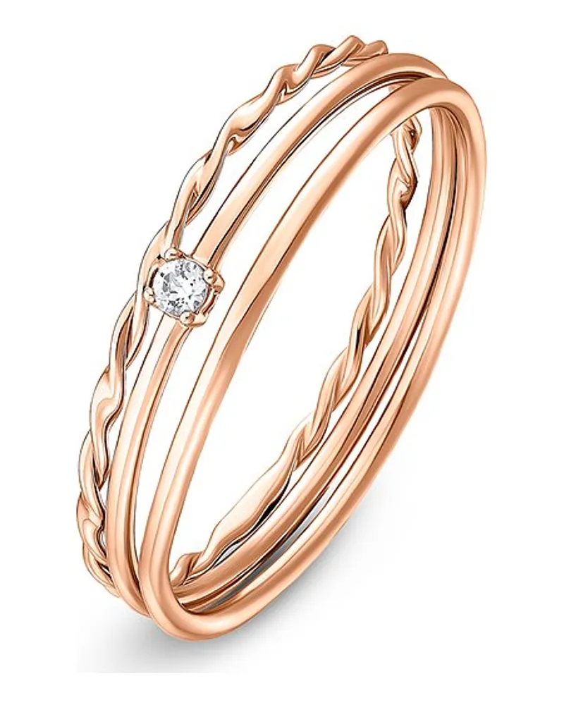VALERIA Damenring Roségold