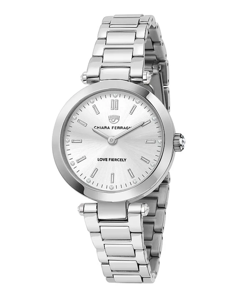 Chiara Ferragni Damenuhr Lady Like Silber