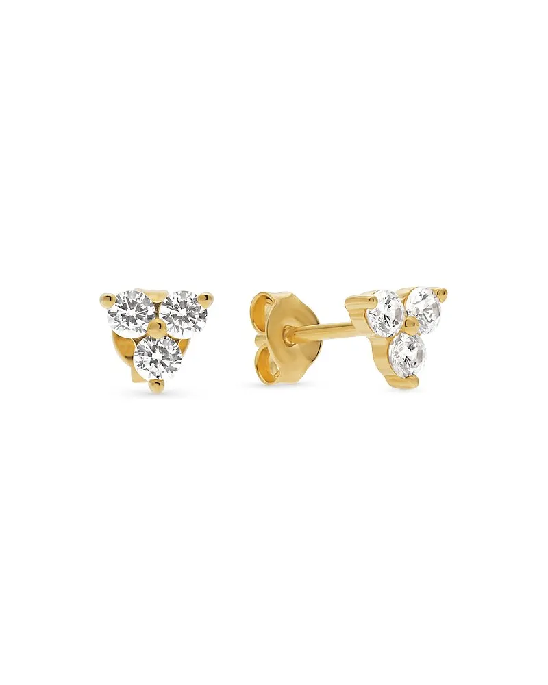 FAVS. Ohrstecker Gelbgold