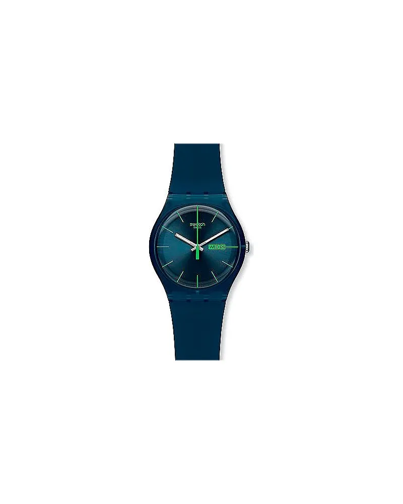 Swatch Herrenuhr Blau
