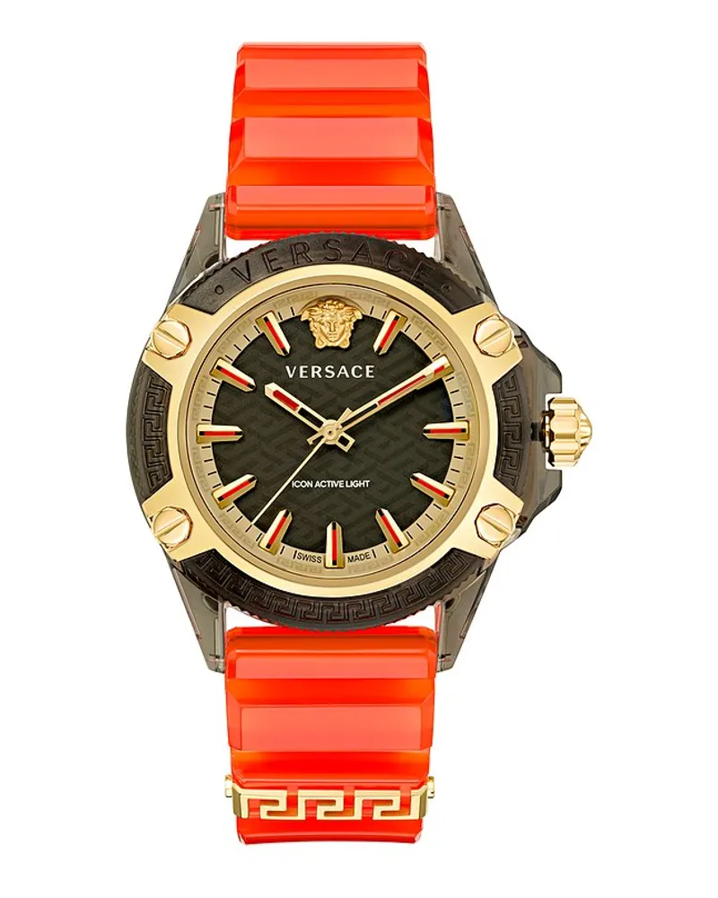 Versace Herrenuhr Icon Active Indiglo Schwarz