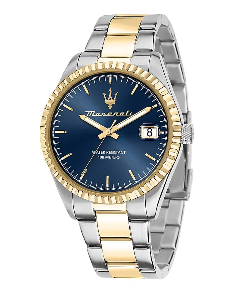 Maserati Herrenuhr Competizione Bicolor