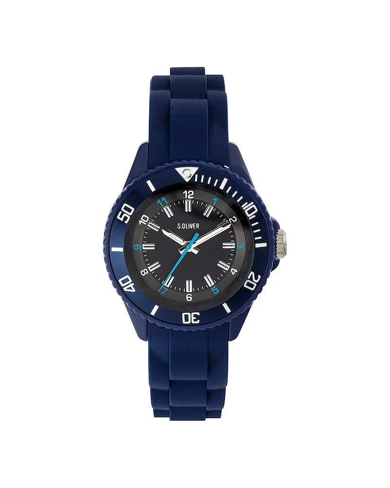 S.Oliver Kinderuhr Blau