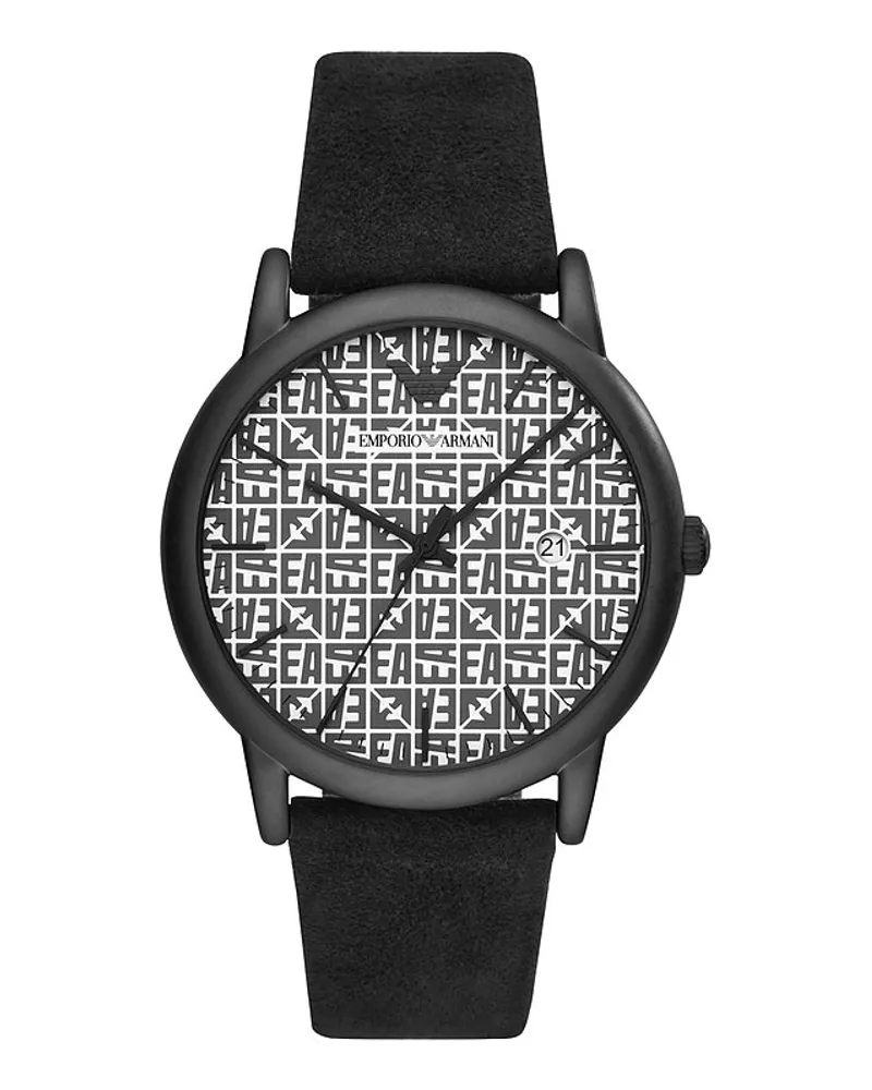 Emporio Armani Herrenuhr Schwarz