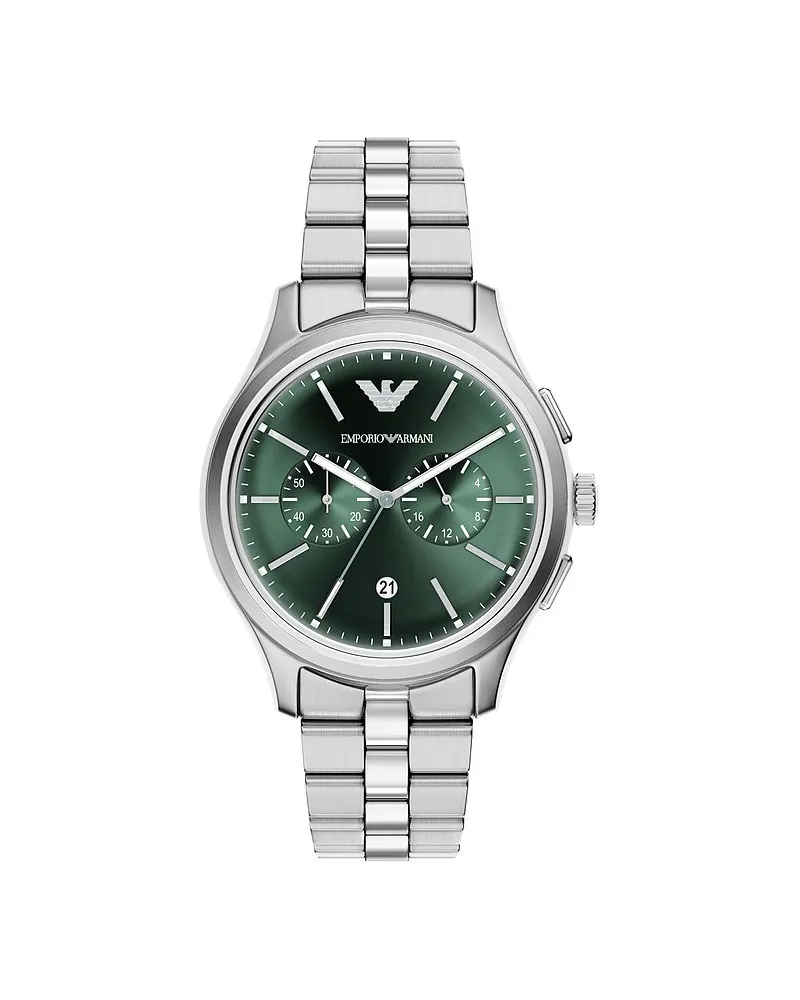 Emporio Armani Chronograph Silber
