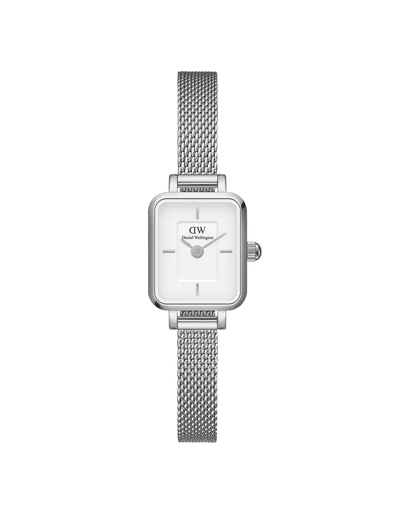 Daniel Wellington Damenuhr Quadro Mini Silber