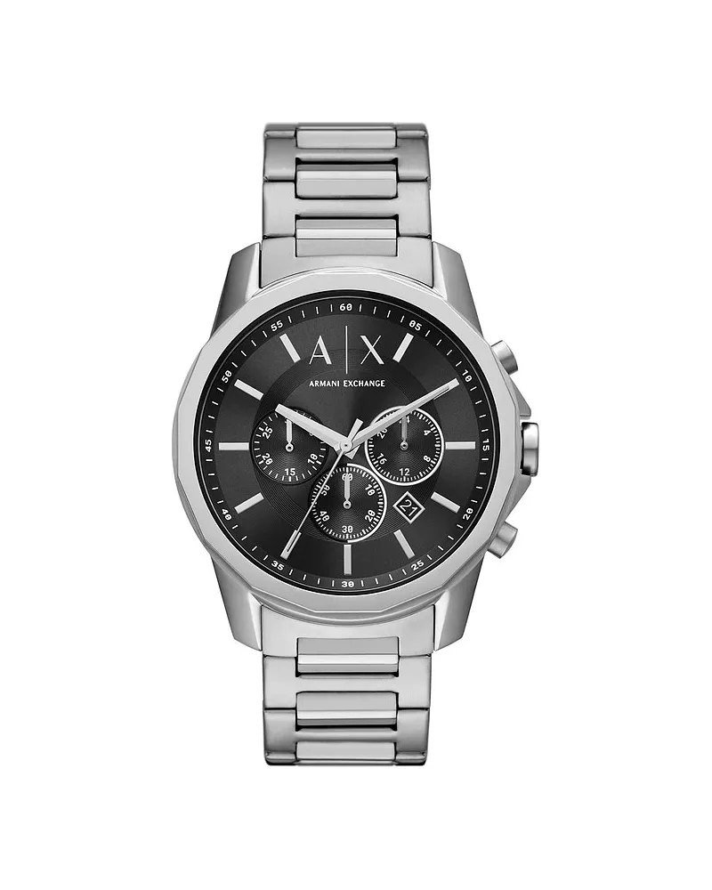 Armani Exchange Chronograph Silber