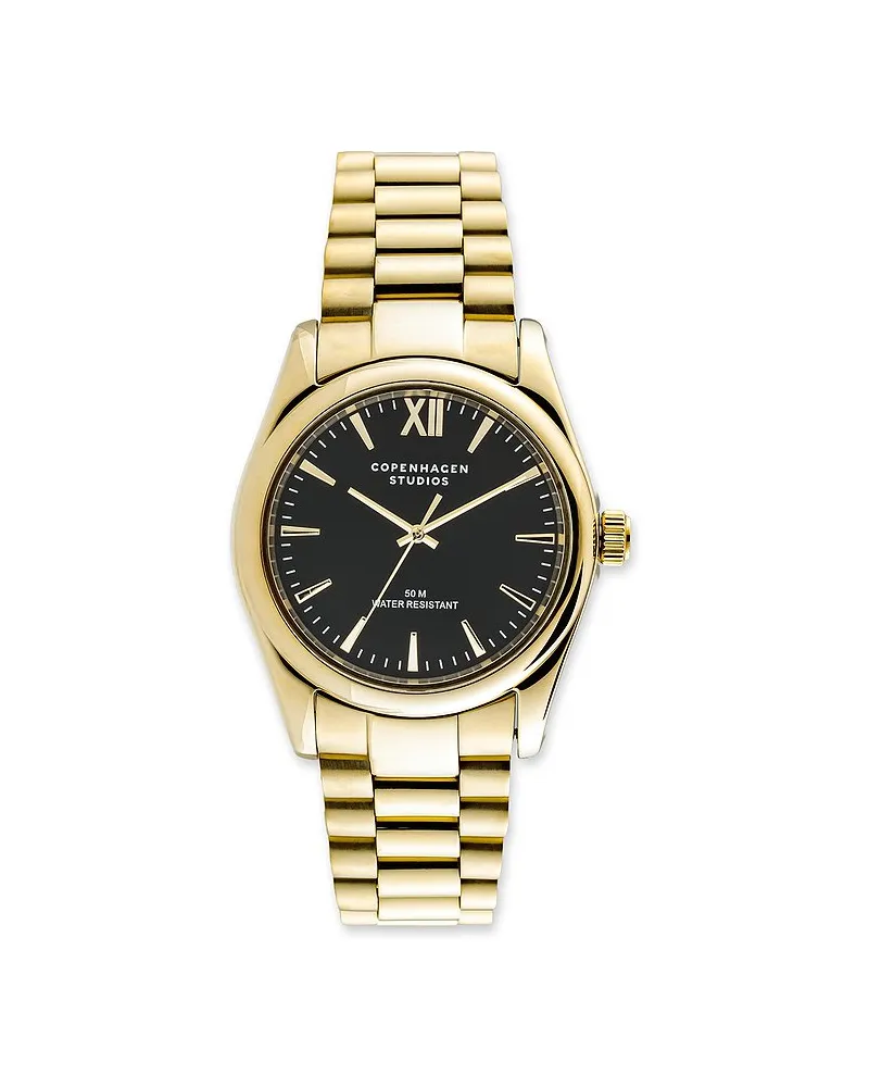 Copenhagen Damenuhr Round Gold