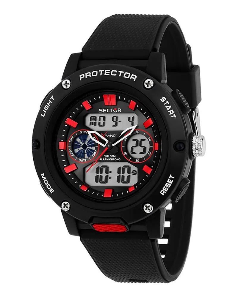 Sector  Herrenuhr Ex-44 Schwarz