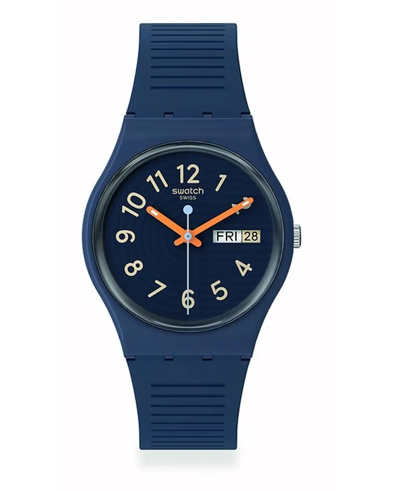 Swatch Unisexuhr Blau