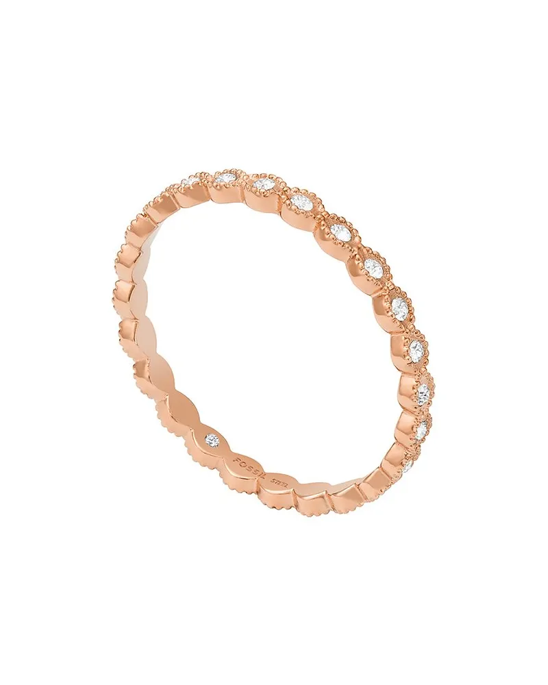 Fossil Damenring Sadie Roségold