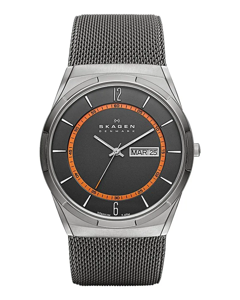 Skagen Herrenuhr Grau
