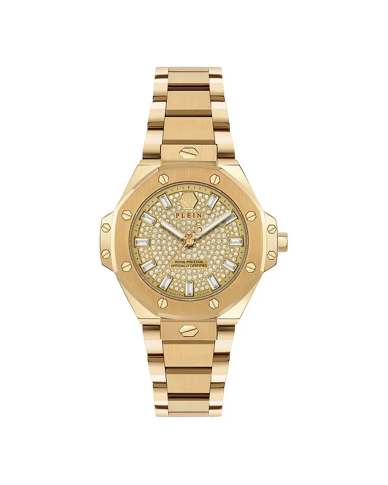 Philipp Plein Damenuhr Plein Royal Prestige Gold