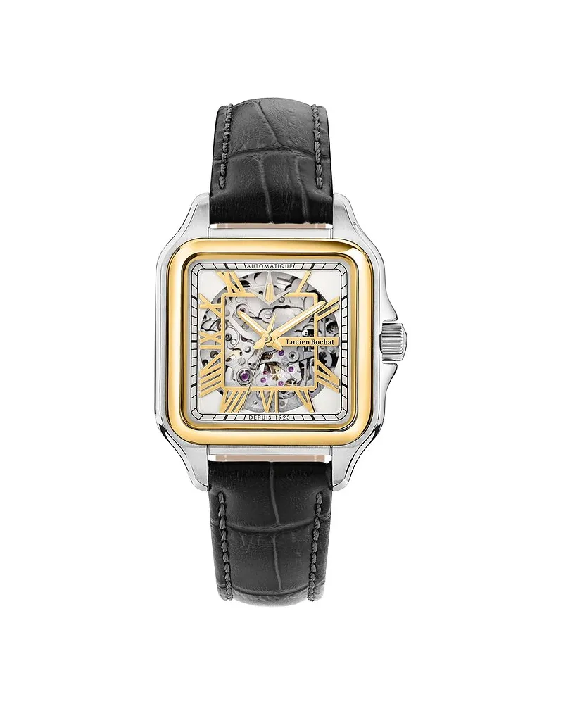 Lucien Rochat Herrenuhr Époque Bicolor