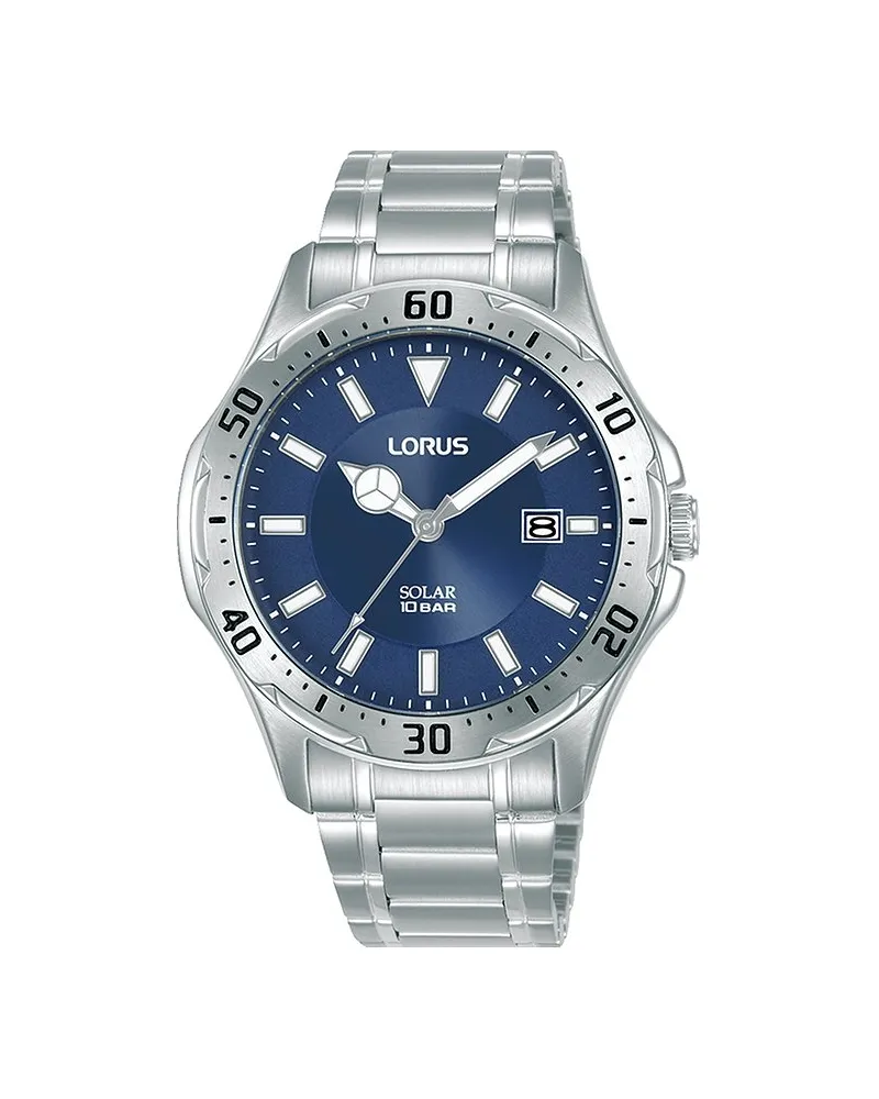 Lorus Herrenuhr Sports Solar Silber