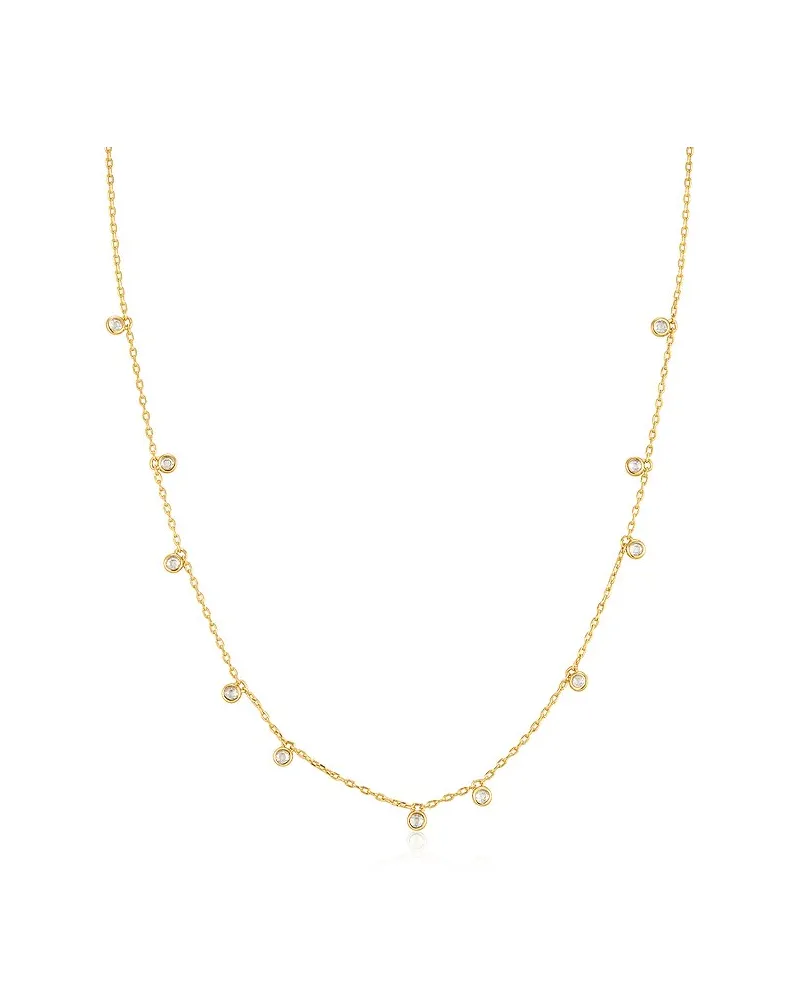 ANIA HAIE Kette 76 - Wanderer Gelbgold