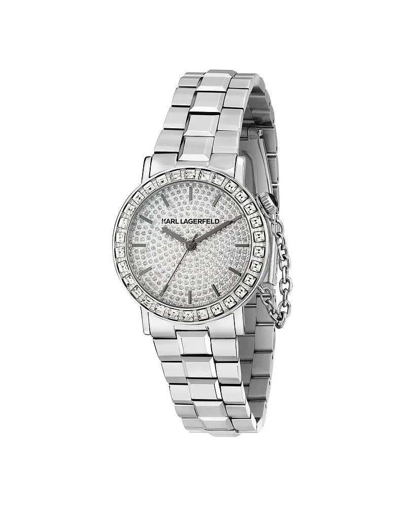 Karl Lagerfeld Damenuhr Silber